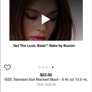 Buxom big tease mascara